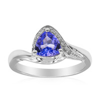 Bague en argent et Tanzanite