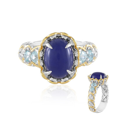 Bague en argent et Sodalite (Gems en Vogue)