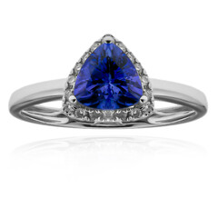 Bague en or et Tanzanite AAA