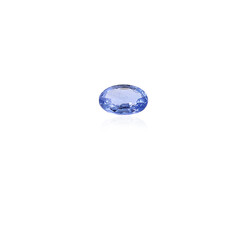 Saphir bleu de Ceylan non chauffé 0,361 ct