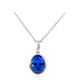 Collier en or et Tanzanite AAA