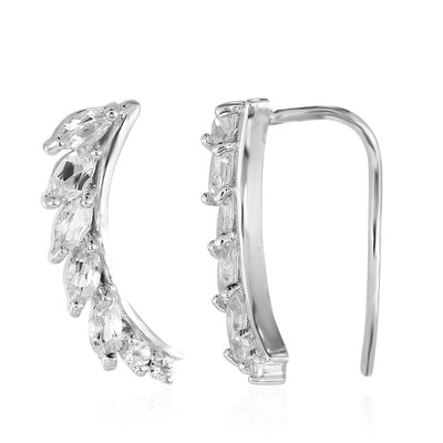 Boucles d'oreilles en argent et Zircon