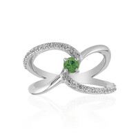 Bague en argent et Grenat Tsavorite