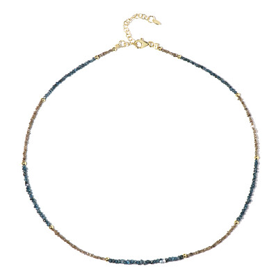 Collier en argent et Diamant bleu