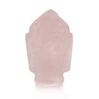 Figurine et Quartz rose