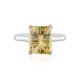 Bague en argent et Citrine multicolore