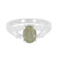 Bague en argent et Labradorite