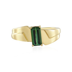 Bague en argent et Tourmaline verte de Benedito