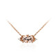 Collier en or et Morganite AAA