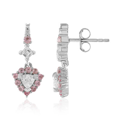 Boucles d'oreilles en argent et Zircon