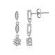 Boucles d'oreilles en argent et Zircon