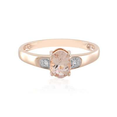 Bague en or et Morganite