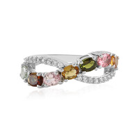 Bague en argent et Tourmaline