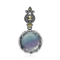 Pendentif en argent et Fluorite (Annette classic)