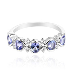 Bague en argent et Tanzanite