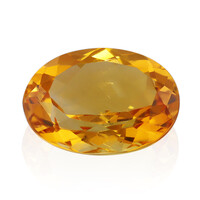  Citrine mandarine (gemme et boîte de collection)