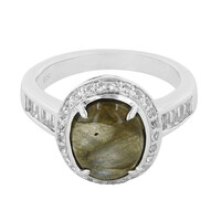 Bague en argent et Labradorite