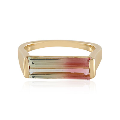 Bague en or et Tourmaline multicolore (de Melo)