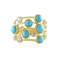 Bague en argent et Turquoise Sleeping Beauty