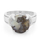 Bague en argent et Quartz Dinosaure