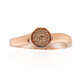 Bague en or et Diamant rose de France SI1 d'Argyle  (Annette)