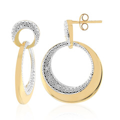 Boucles d'oreilles en argent et Diamant I3 (I)