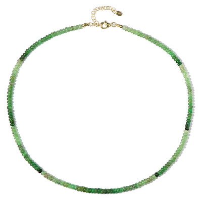 Collier en argent et Tsavorite de Tanzanie