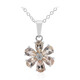 Collier en argent et Morganite