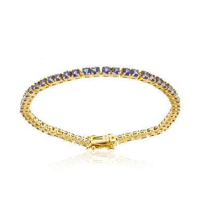 Bracelet en or et Tanzanite AAA