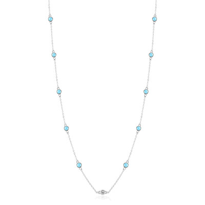 Collier en argent et Turquoise Sleeping Beauty (Faszination Türkis)