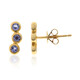 Boucles d'oreilles en or et Tanzanite AAA (CIRARI)