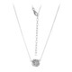 Collier en argent et Topaze blanche