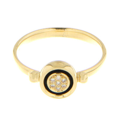 Bague en or et Diamant PK (H)