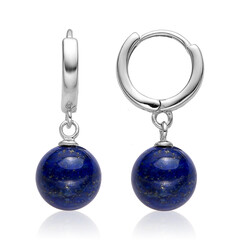 Boucles d'oreilles en argent et Lapis-Lazuli