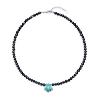 Collier en argent et Turquoise