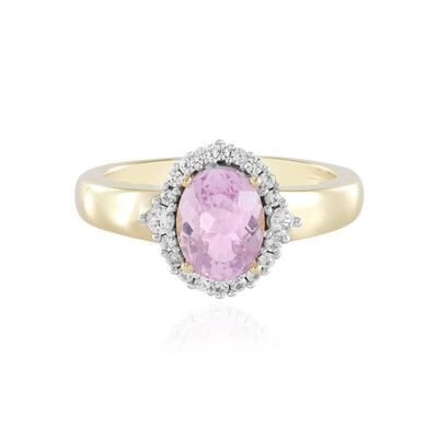 Bague en argent et Kunzite