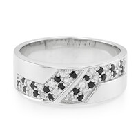 Bague en argent et Saphir blanc