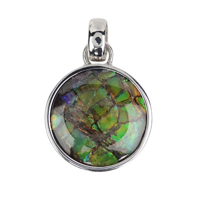 Pendentif en argent et Ammolite