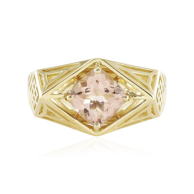 Bague en or et Morganite AAA de Madagascar (Ornaments by de Melo)