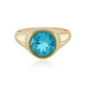 Bague en argent et Topaze Paraiba