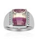 Bague en argent et Fluorite multicolore (Pallanova)