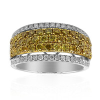 Bague en or et Diamant jaune SI1 (CIRARI)