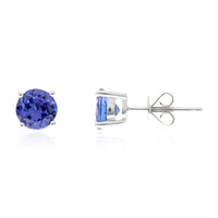 Boucles d'oreilles en or et Tanzanite AAA