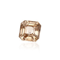  Zircon champagne (gemme et boîte de collection)