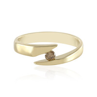 Bague en or et Diamant champagne I3 (de Melo)