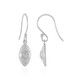 Boucles d'oreilles en argent et Diamant I2 (I)