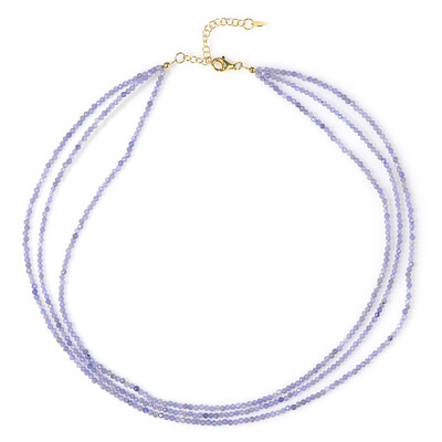 Collier en argent et Tanzanite