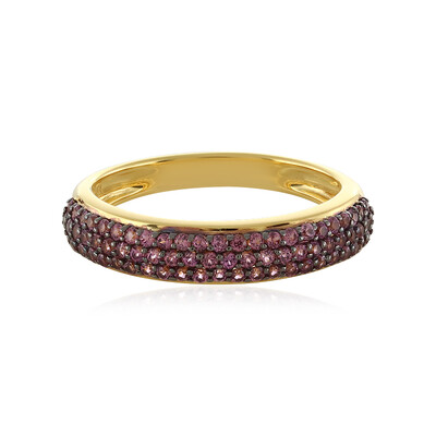 Bague en argent et Grenat Rhodolite