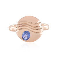 Bague en argent et Saphir bleu de Ceylan (SAELOCANA)