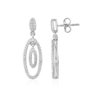 Boucles d'oreilles en argent et Zircon